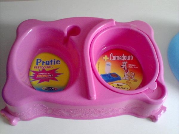 Comedouro e Bebedouro/Rosa